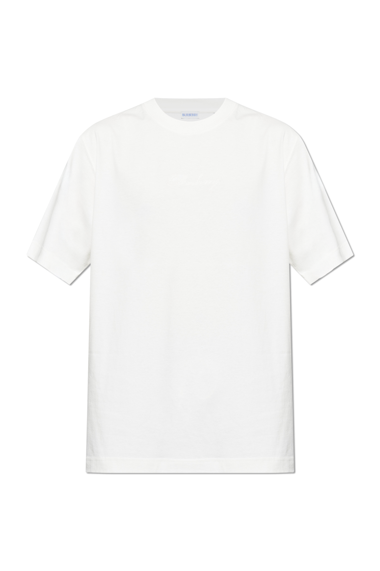 Burberry T-shirt with embroidered logo | Men's | Vitkac